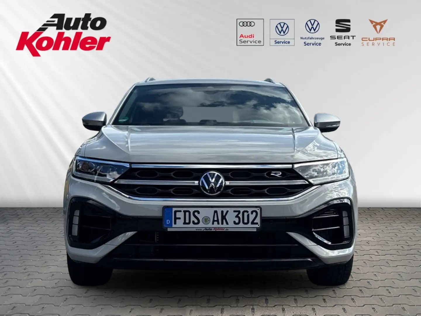 Volkswagen T-Roc R 4Motion 2.0 TSI Matrix ACC Chrom Paket Grau - 2