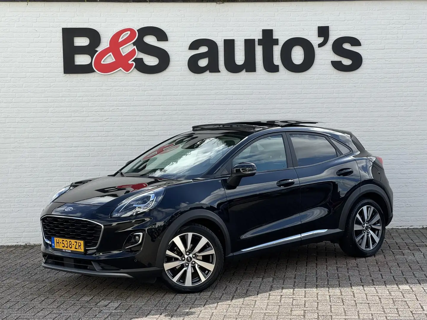 Ford Puma 1.0 EcoBoost Hybrid Titanium X Massage Camera Adap Zwart - 1