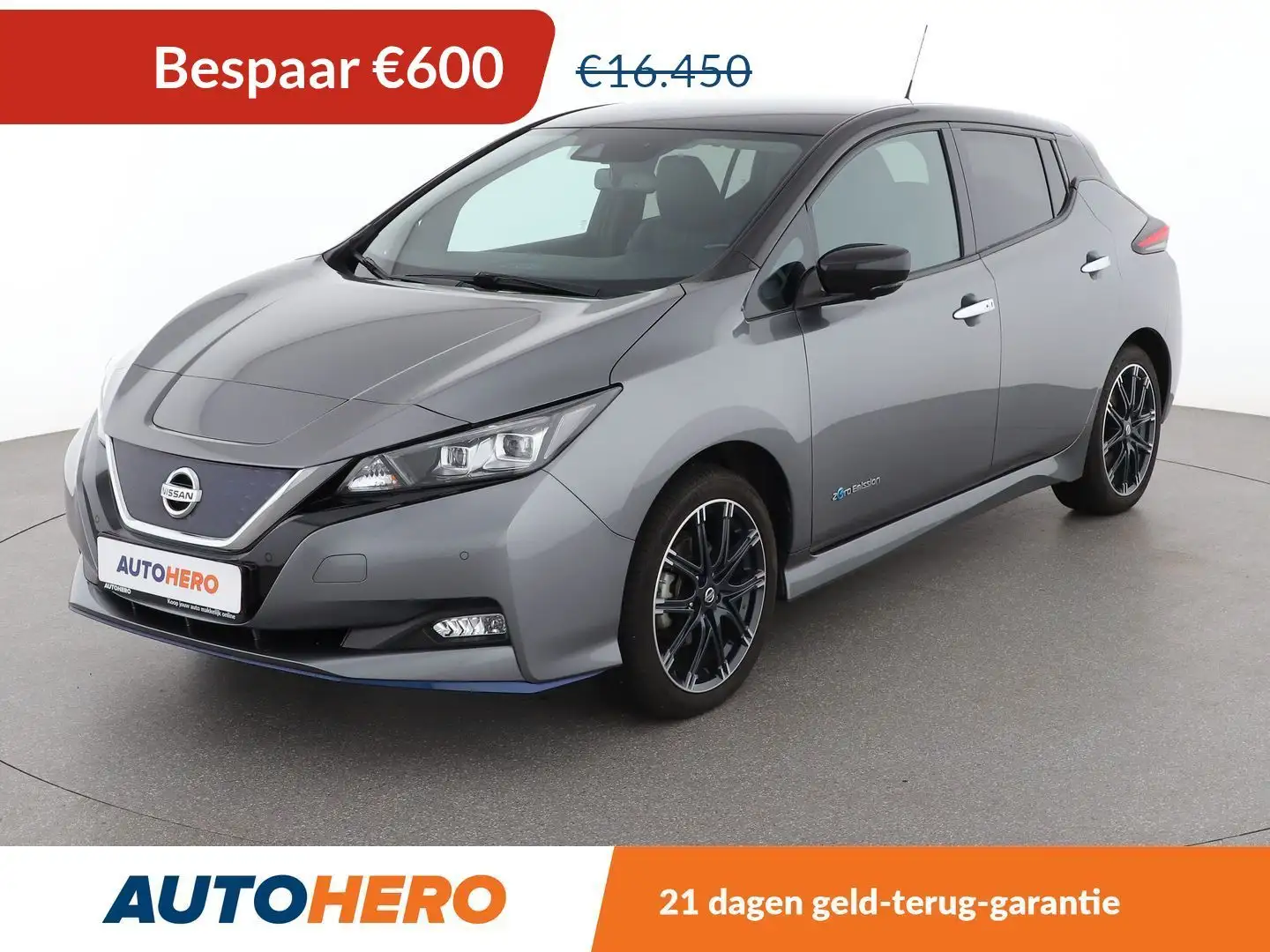 Nissan Leaf electric drive 160 kW e+ Tekna Grijs - 1