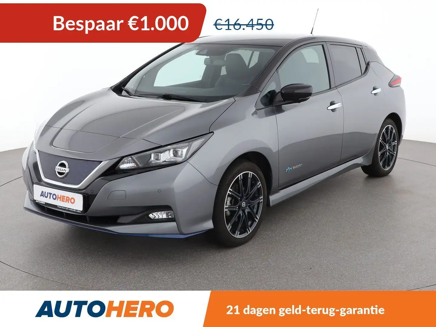 Nissan Leaf electric drive 160 kW e+ Tekna Gris - 1