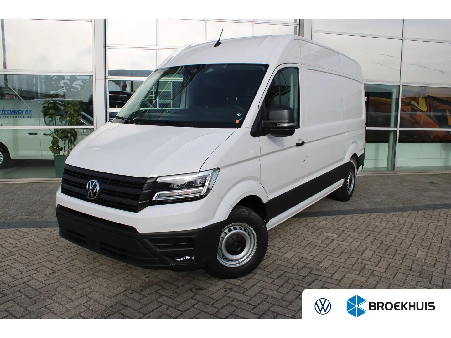Volkswagen Crafter 35 2.0 TDI L3H3 Exclusive BPM VRIJ | 177 PK | Auto Blanc - 1