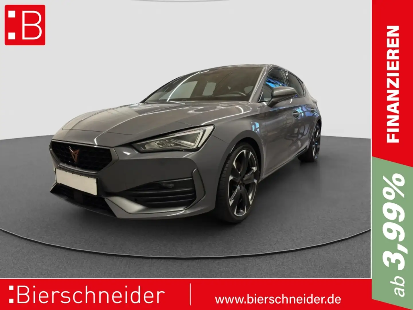 CUPRA Leon 2.0 TSI DSG VZ AB 136EUR NAVI SHZ DCC LKHZ Gris - 1