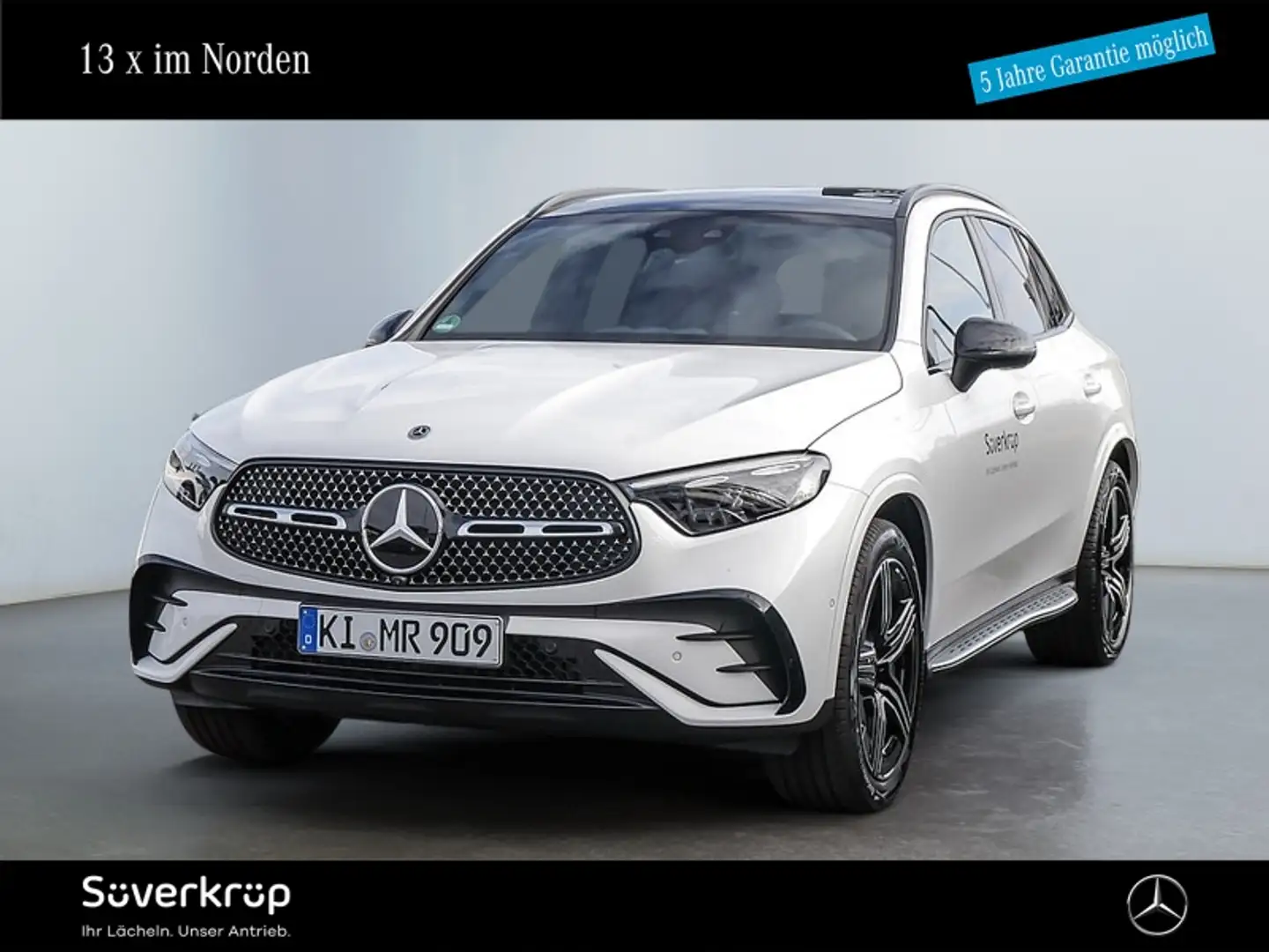 Mercedes-Benz GLC 220 d 4MATIC AMG NIGHT MEMO 360 AHK DISTR Weiß - 1