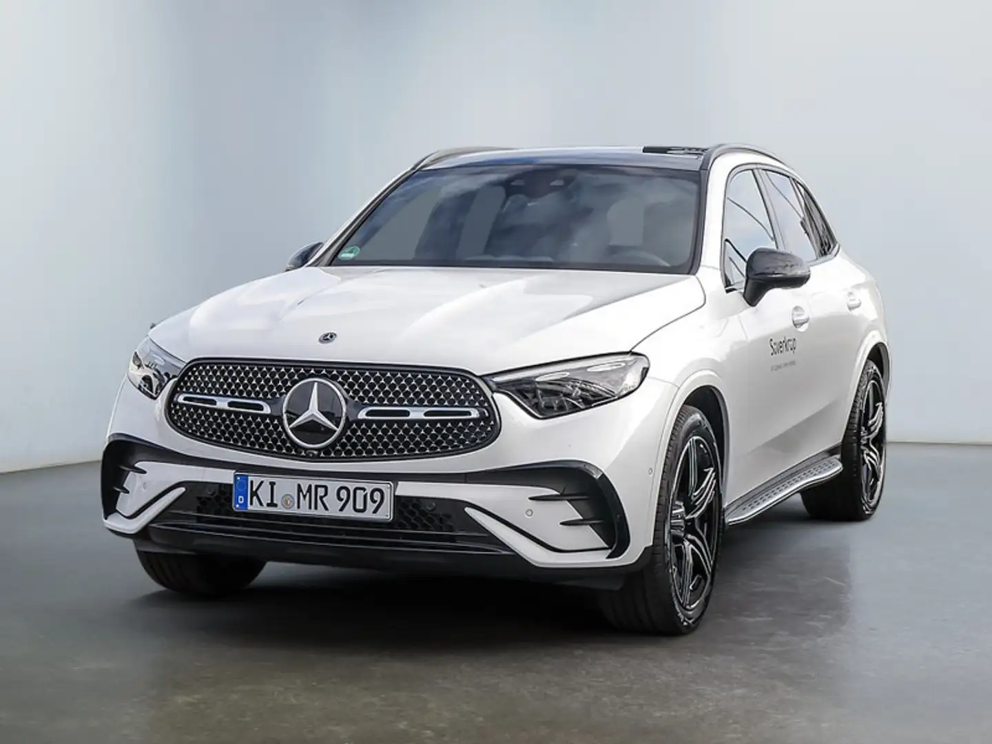 Mercedes-Benz GLC 220 d 4MATIC AMG NIGHT MEMO 360 AHK DISTR Weiß - 2