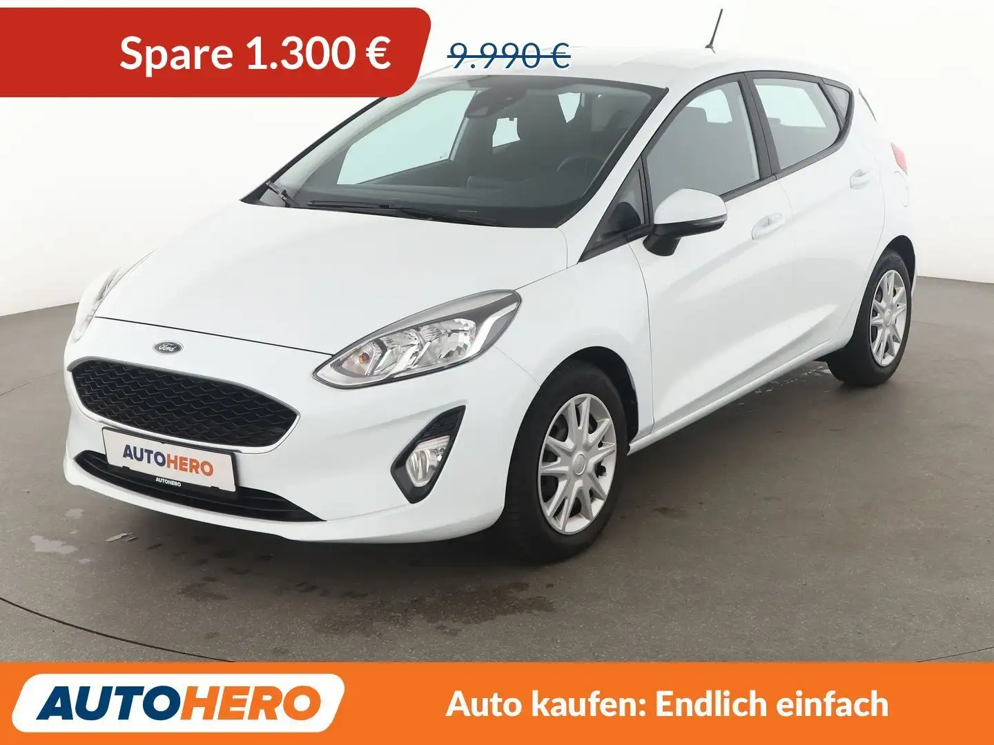 Ford Fiesta 1.0 EcoBoost Cool&Connect*PDC*SHZ*KLIMA*GARANTIE* Weiß - 1