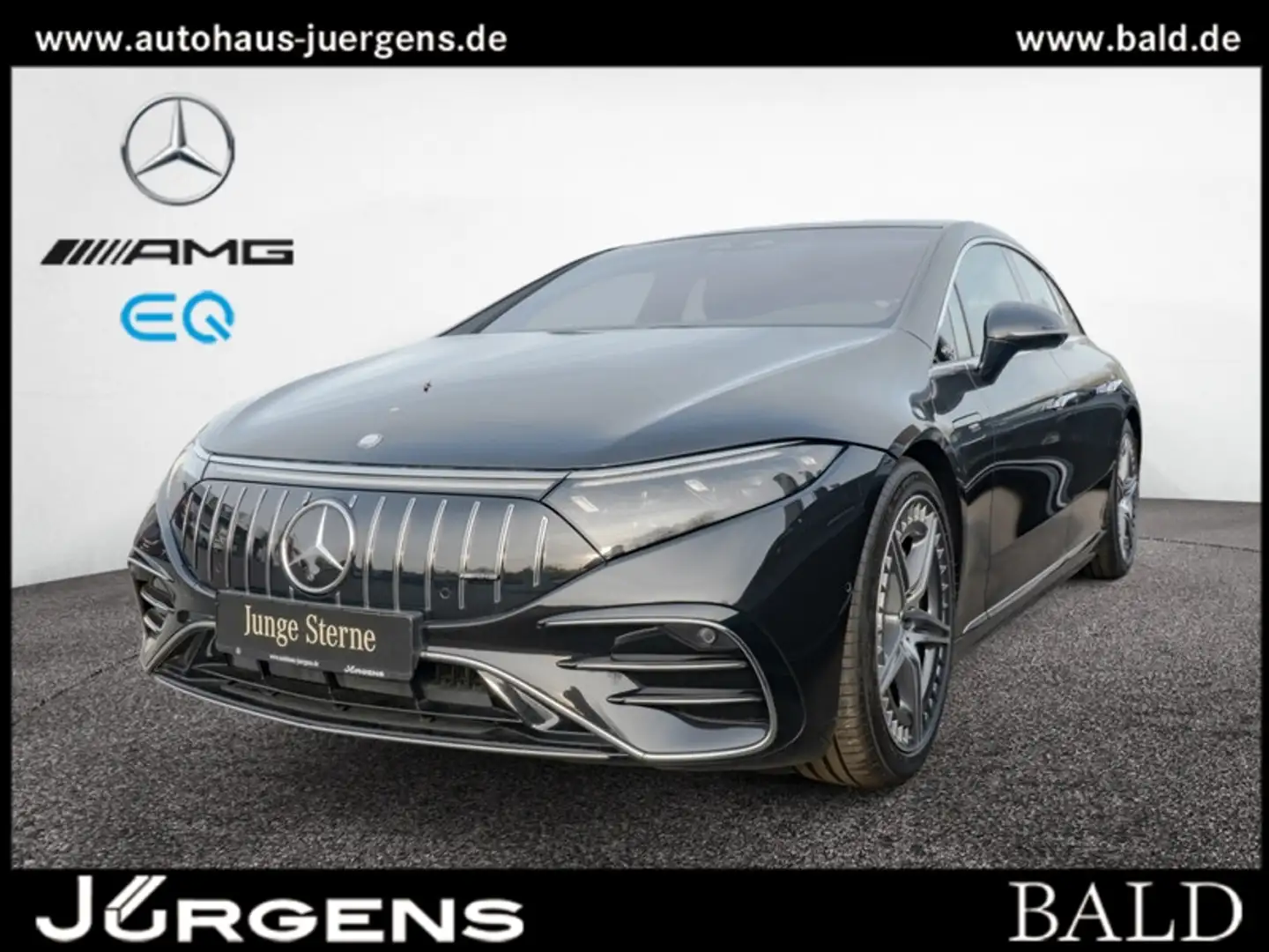 Mercedes-Benz EQS 53 AMG 4M+ Hyper/Pano/Burm/Sitzklima/TV/21' Schwarz - 1