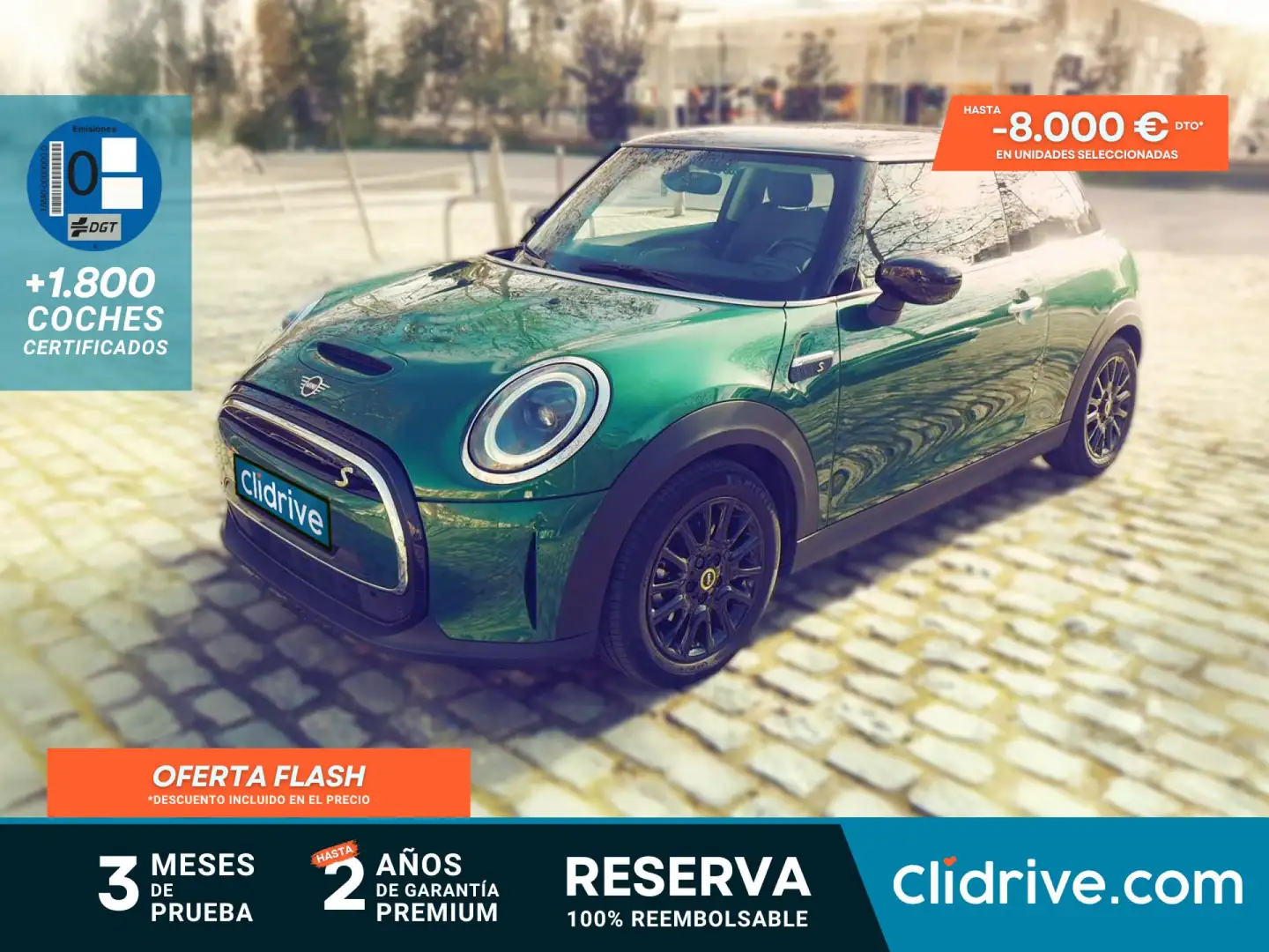 MINI Cooper SE Verde - 1