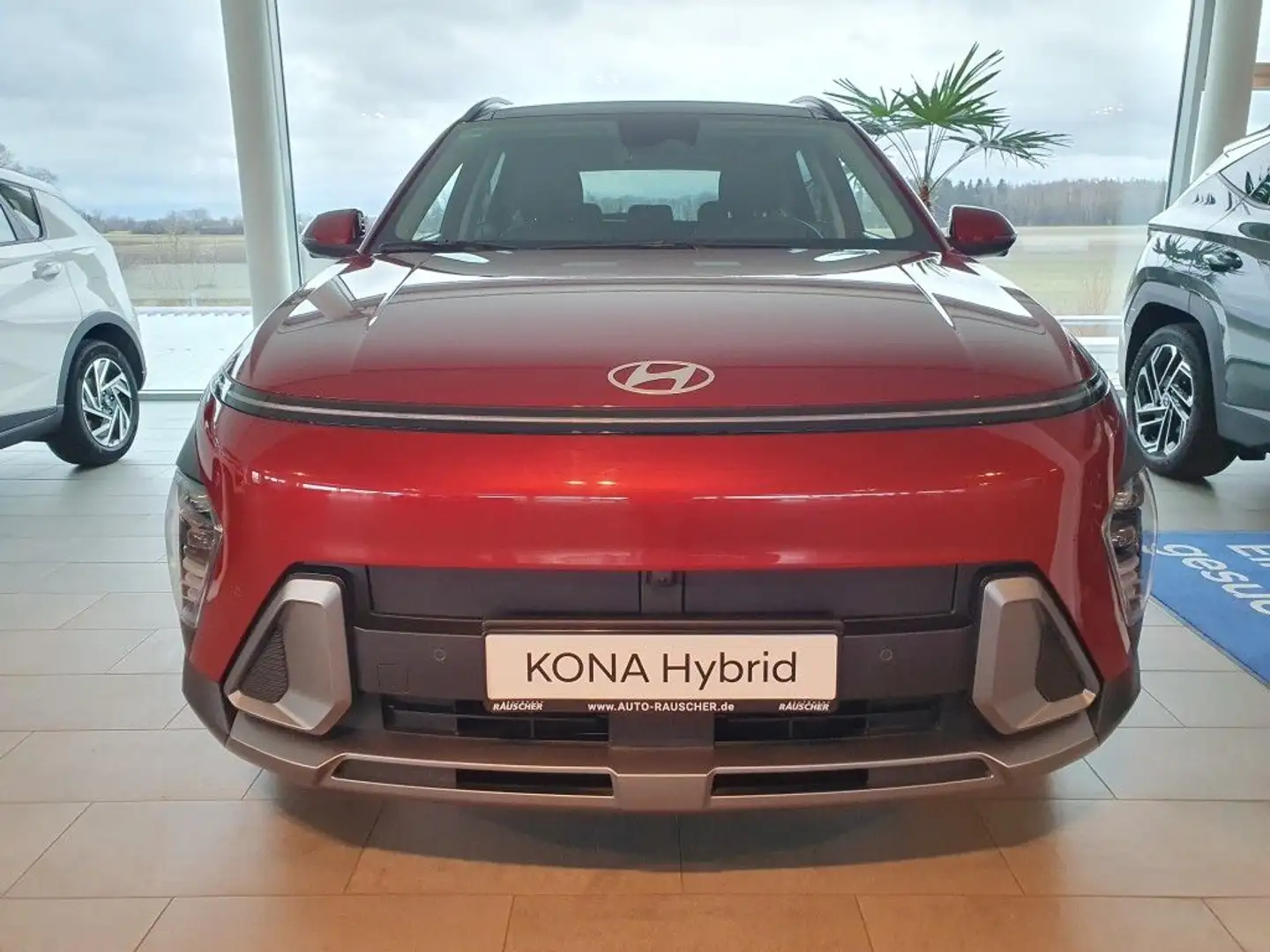 Hyundai KONA 1.6 GDI DCT Hybrid Prime Красный - 2