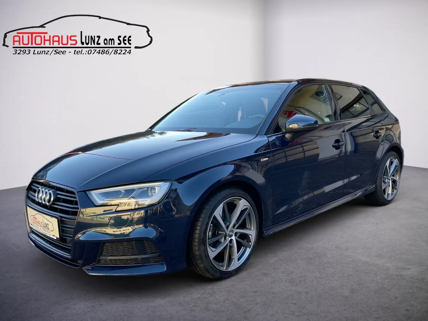 Audi A3 30 TDI design Blau - 1