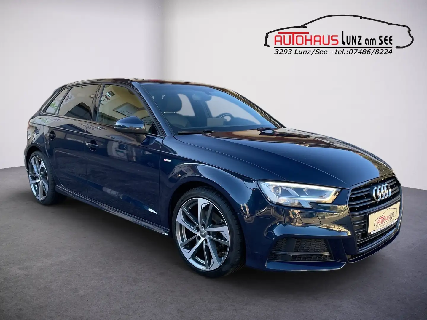 Audi A3 30 TDI design Blau - 2