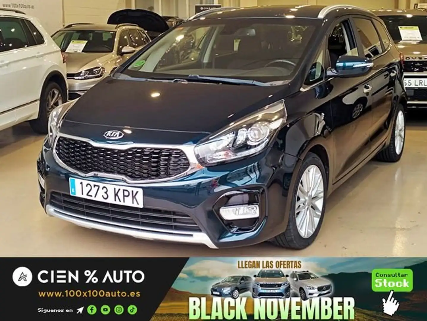 Kia Carens 1.7CRDi VGT Eco-Dynamics Drive Bleu - 1