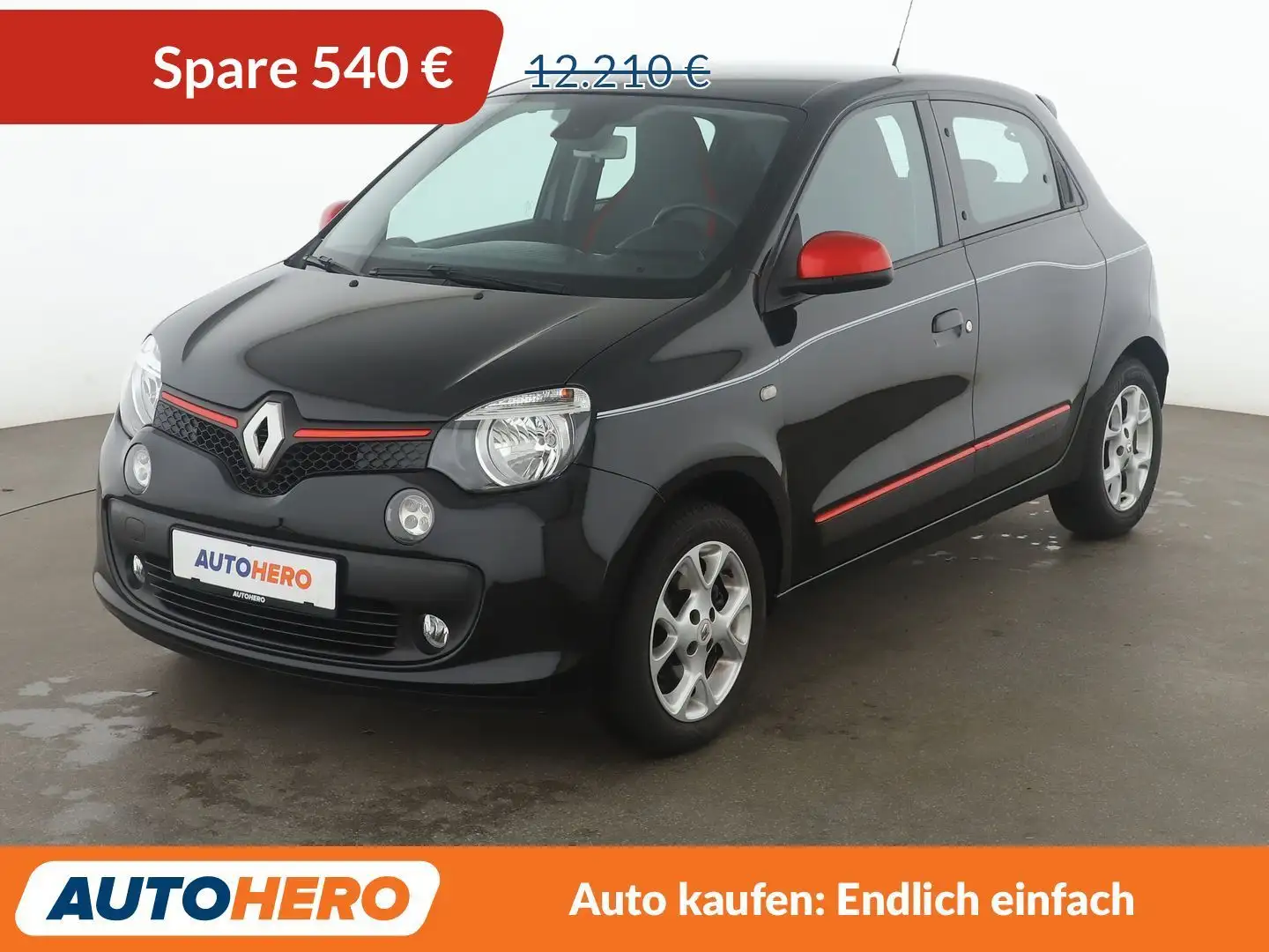 Renault Twingo 1.0 SCe Intens*TEMPO*SHZ*KLIMA*GARANTIE* Schwarz - 1