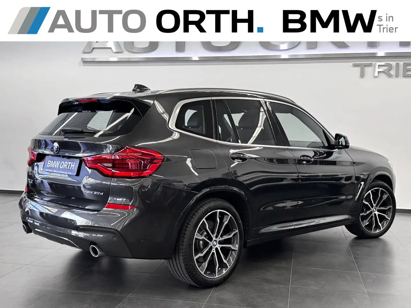 BMW X3 xDrive30d M-SPORT LEDER PANO HUD ACC HIFI AHK Grau - 2