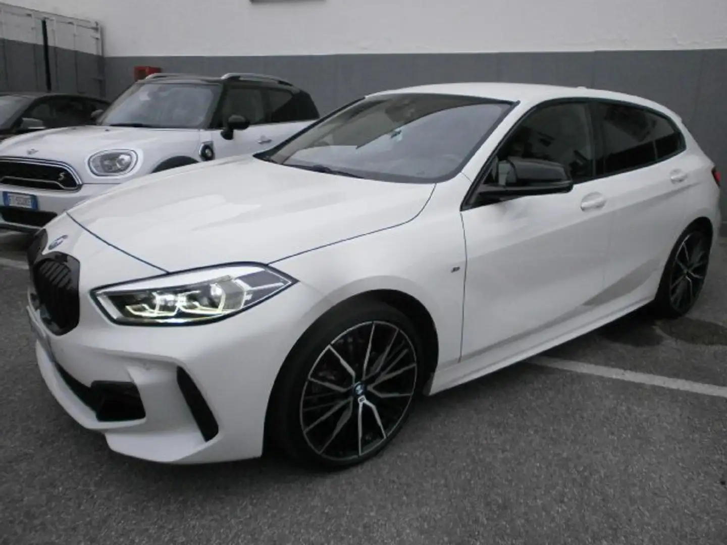 BMW 116 Serie 1 F40 116d Msport auto Wit - 1