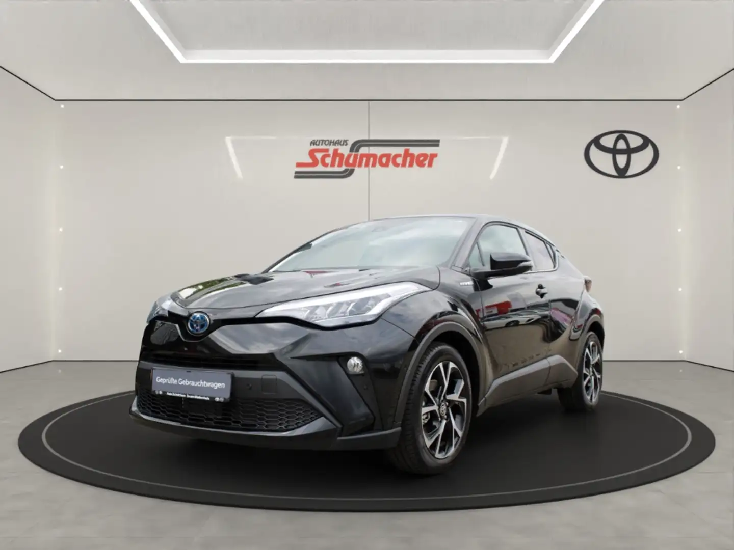 Toyota C-HR 2.0 Hybrid  Team Deutschland+NAV+ACAA+8FACH Schwarz - 1