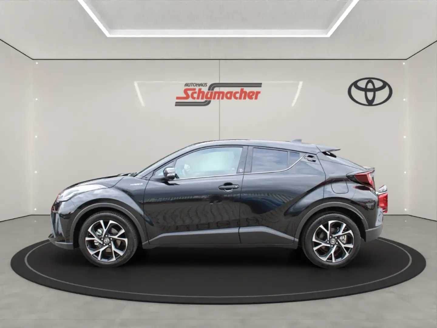 Toyota C-HR 2.0 Hybrid  Team Deutschland+NAV+ACAA+8FACH Schwarz - 2