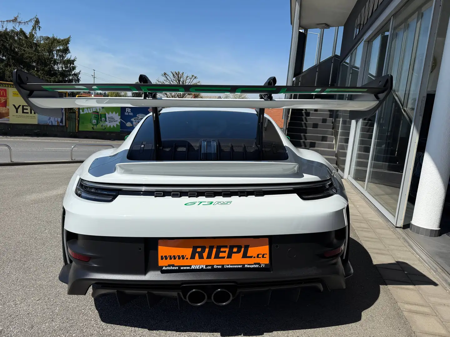 Porsche 992 GT3 RS Neuwagen 2/25 Clubsport Carbon Leder Lift Weiß - 2
