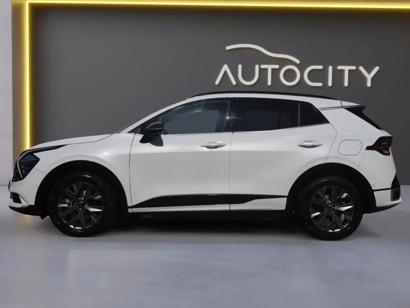 Kia Sportage 1.6 T Hybrid 230 pk GT-Plusline Pano l Leder l 360 Wit - 2