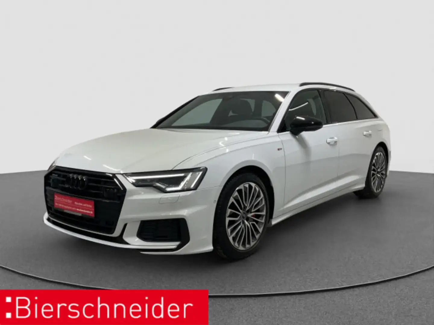 Audi A6 Av 55 TFSIe qu S-Line Black ACC MATRIX B&O Weiß - 2