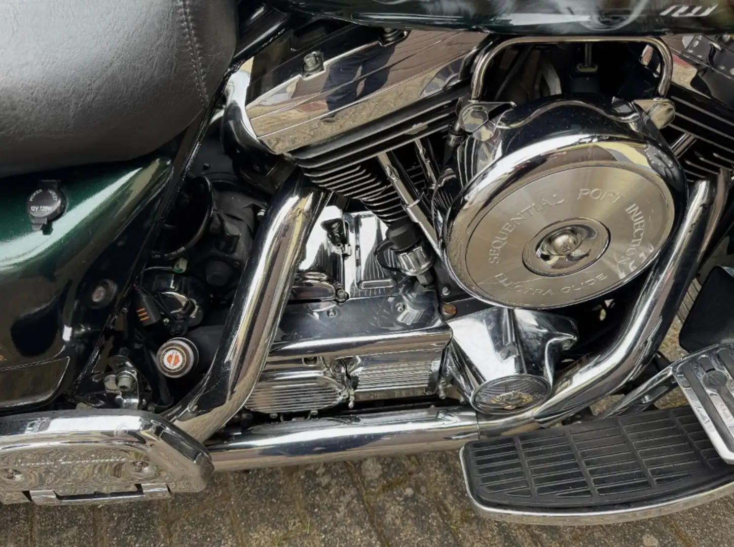 Harley-Davidson Tour Glide Yeşil - 1