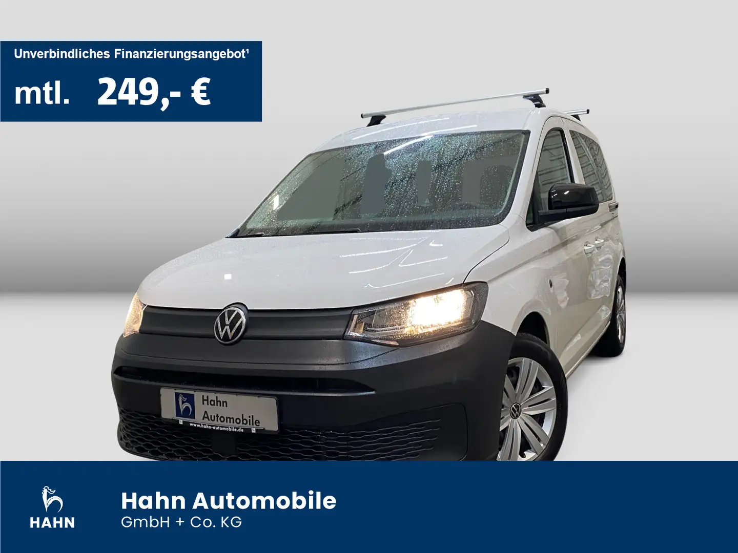 Volkswagen Caddy 2.0 TDI AHK Radio Bluetooth Klima Weiß - 1