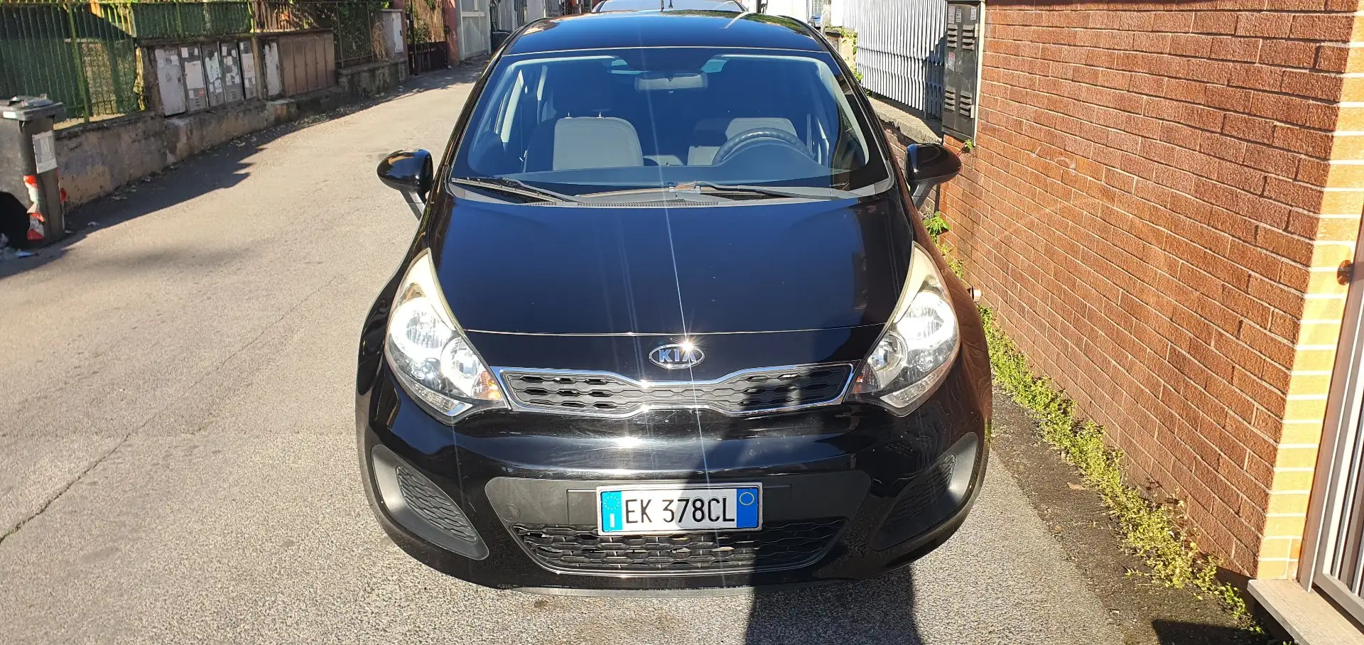 Kia Rio 1.2 "Versione full optional"+ A/C  106.000 km Nero - 1