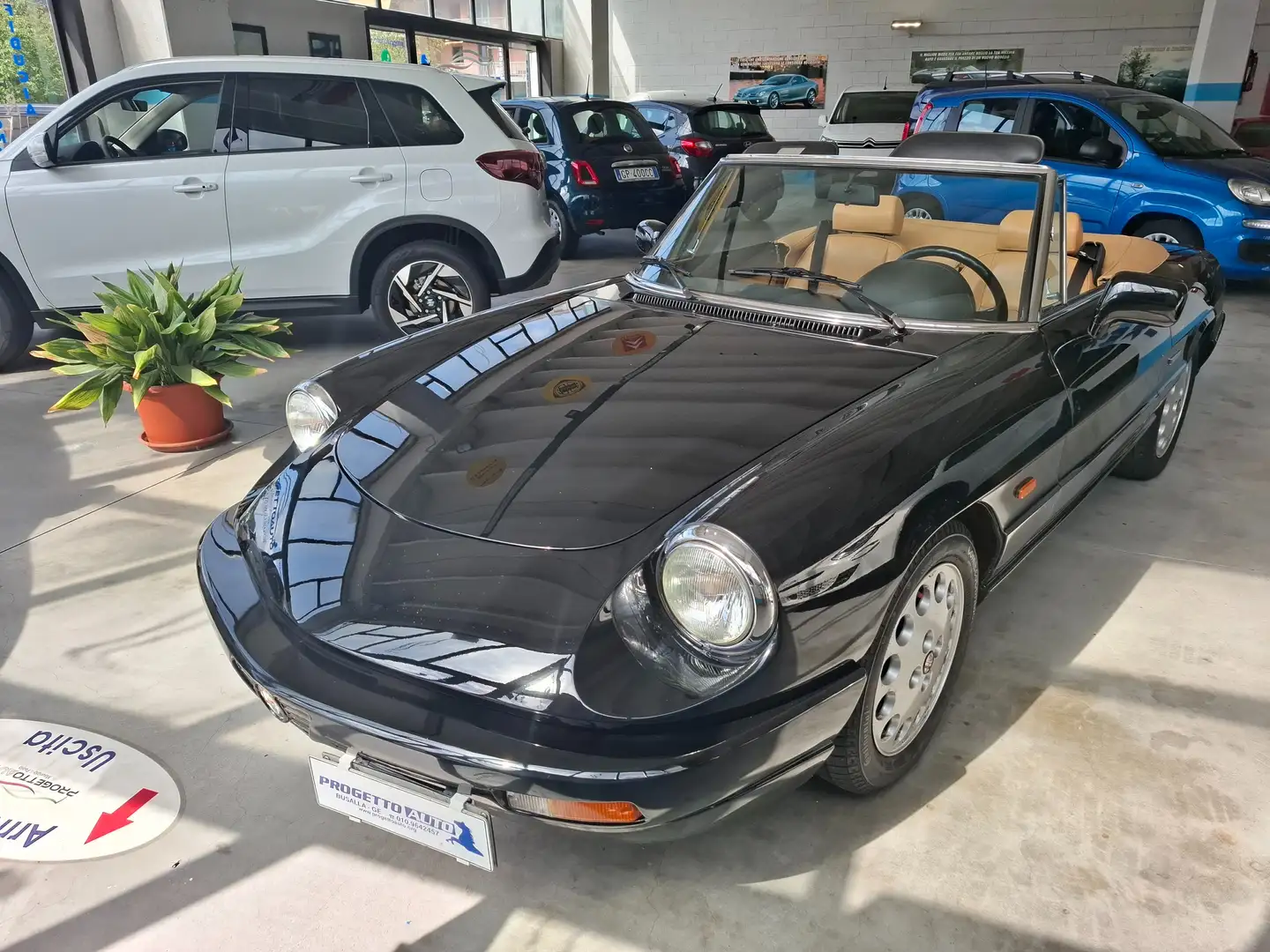 Alfa Romeo Spider 2.0 INIEZIONE - NO CAT Nero - 1