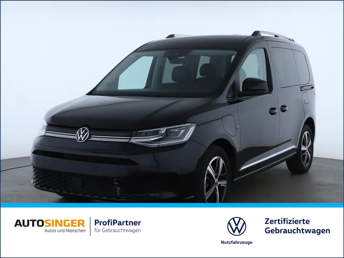 Volkswagen Caddy Style eHybrid DSG *AHK*LED*NAVI*R-CAM*GRA* Schwarz - 1