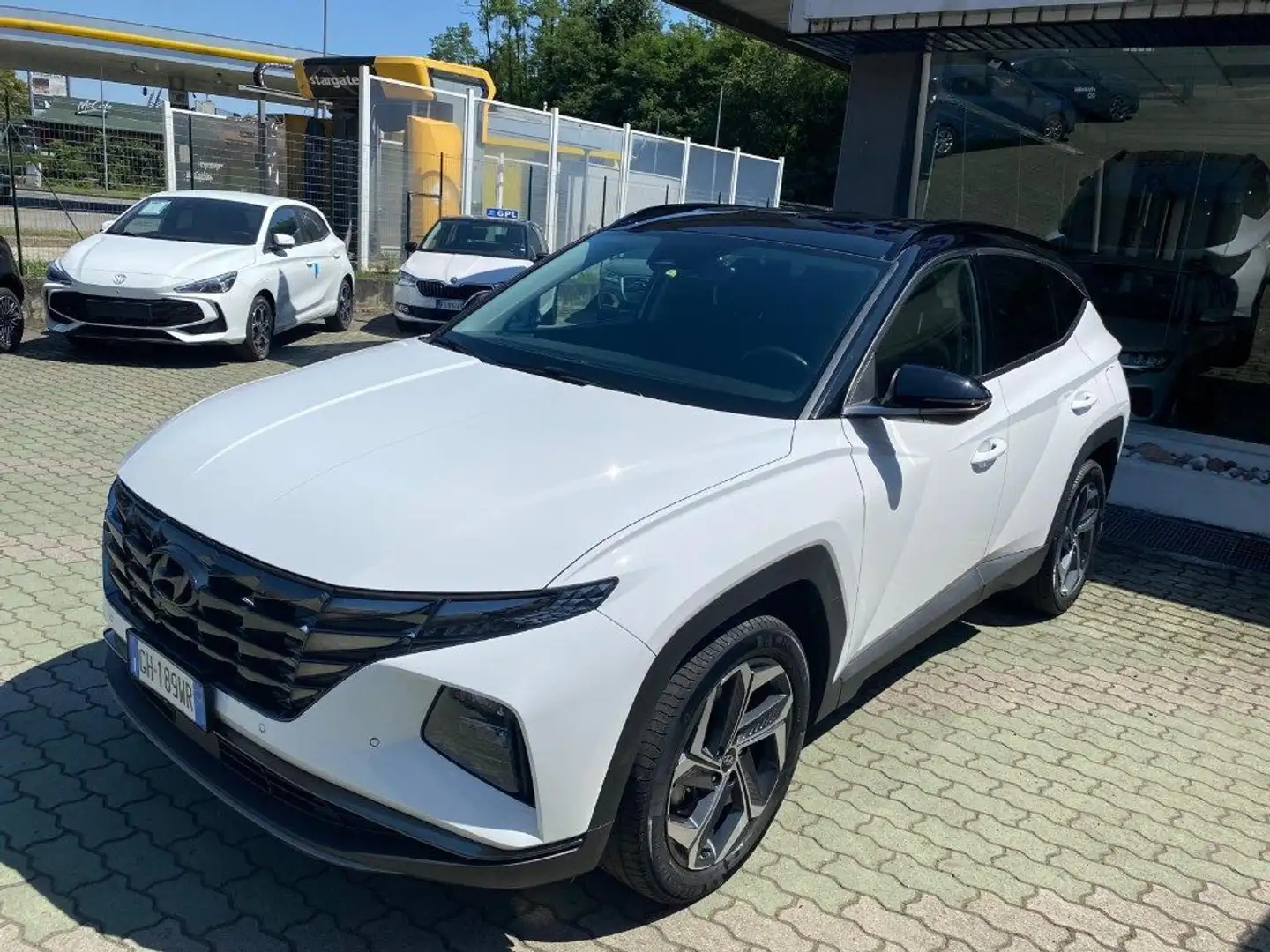 Hyundai TUCSON 1.6 HEV aut.Exellence Bianco - 1