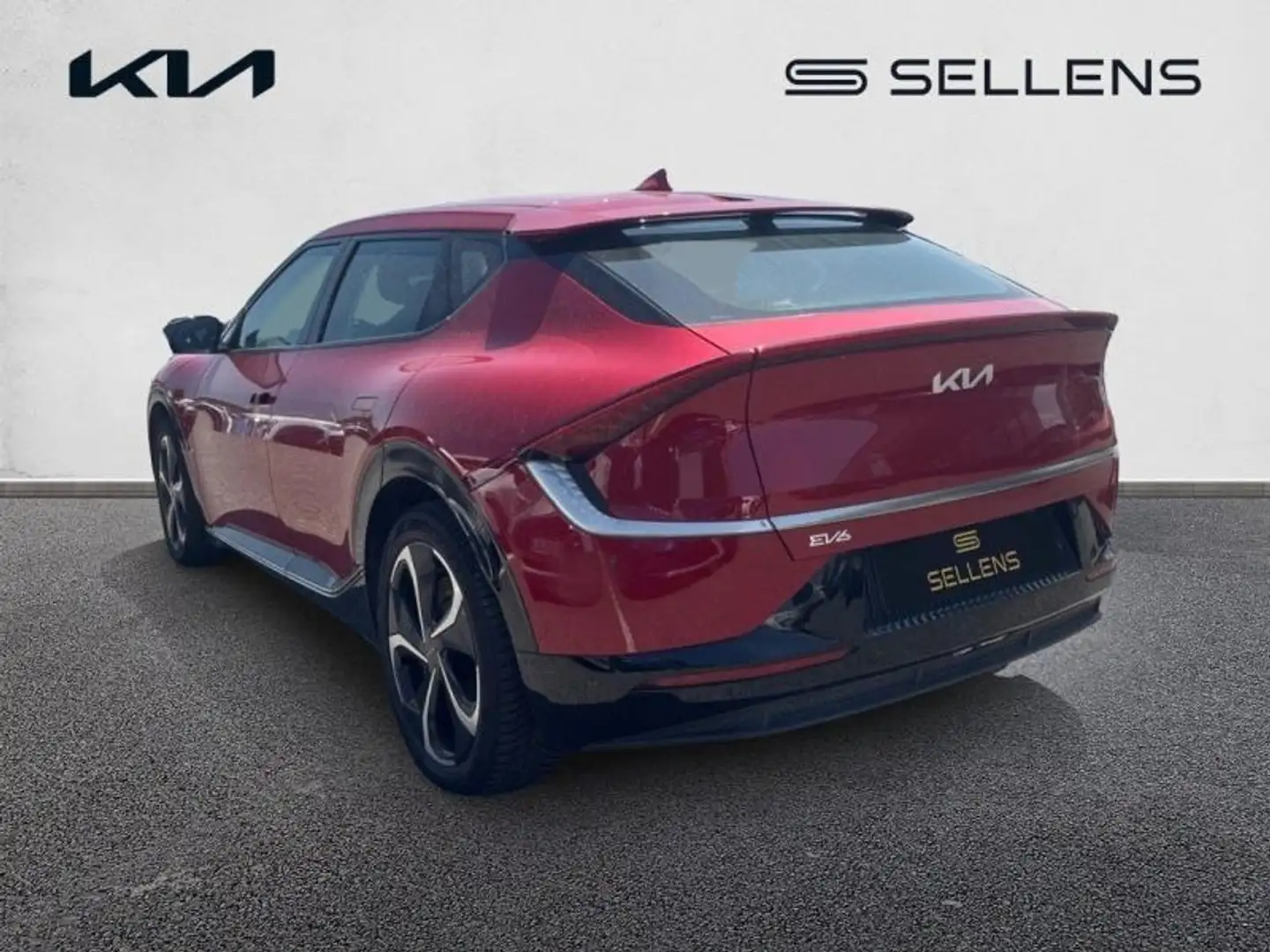 Kia EV6 325ch Air Design 4WD Rouge - 2
