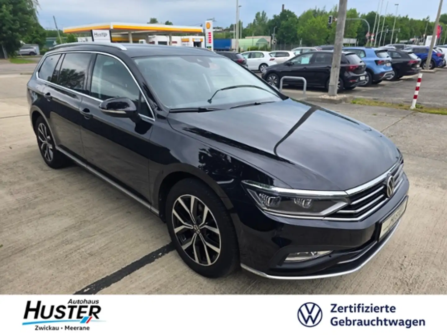 Volkswagen Passat Variant Elegance 2.0 TDI DSG *MATRIX,ACC,AHK,,APP* Zwart - 1