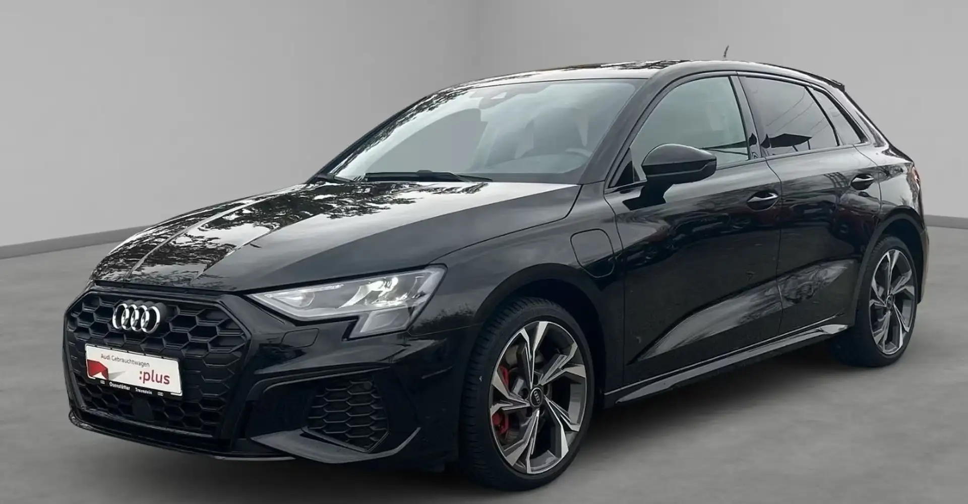 Audi A3 Sportback 40 tfsi e S LINE BLACK s-tronic 245CV Nero - 1