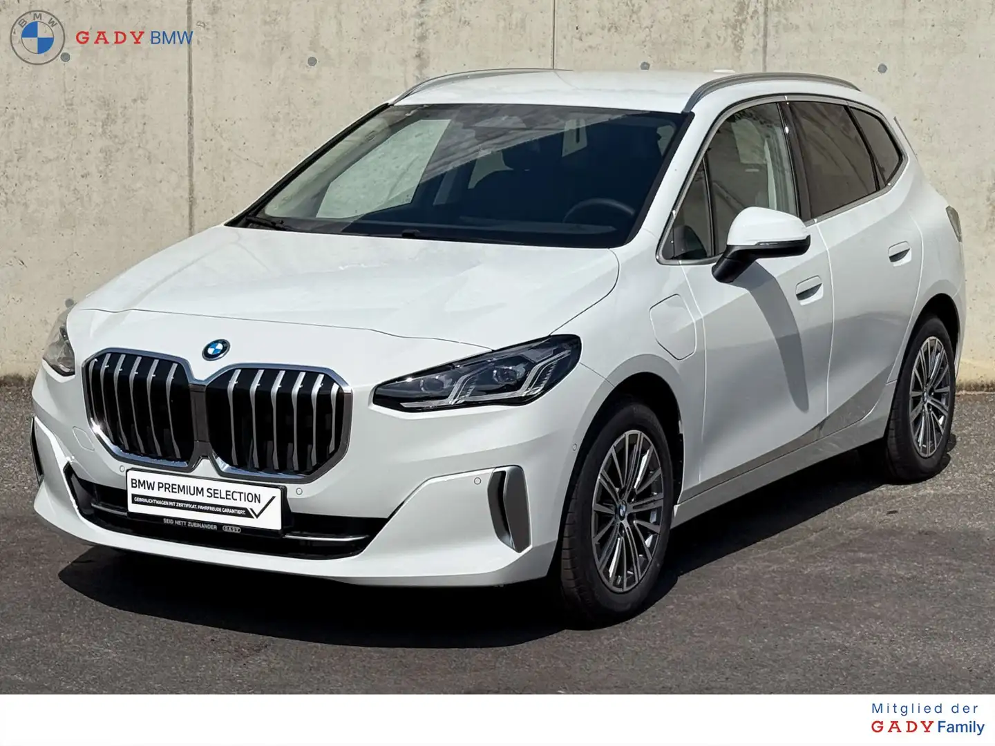 BMW 225 225e xDrive Active Tourer Weiß - 1
