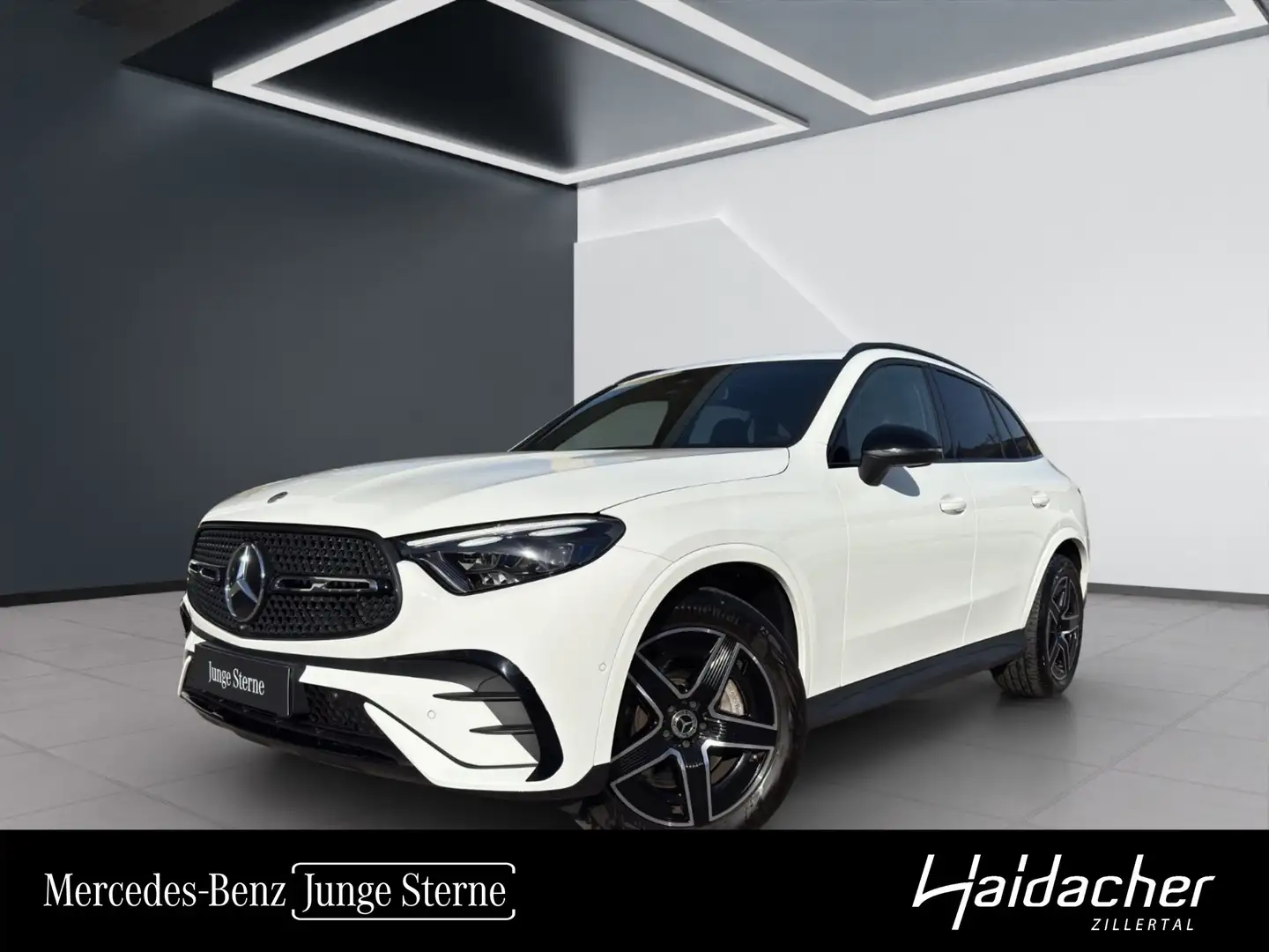 Mercedes-Benz GLC 220 d 4MATIC MBUX PTS Shz Navi eHeck Ambi Weiß - 1