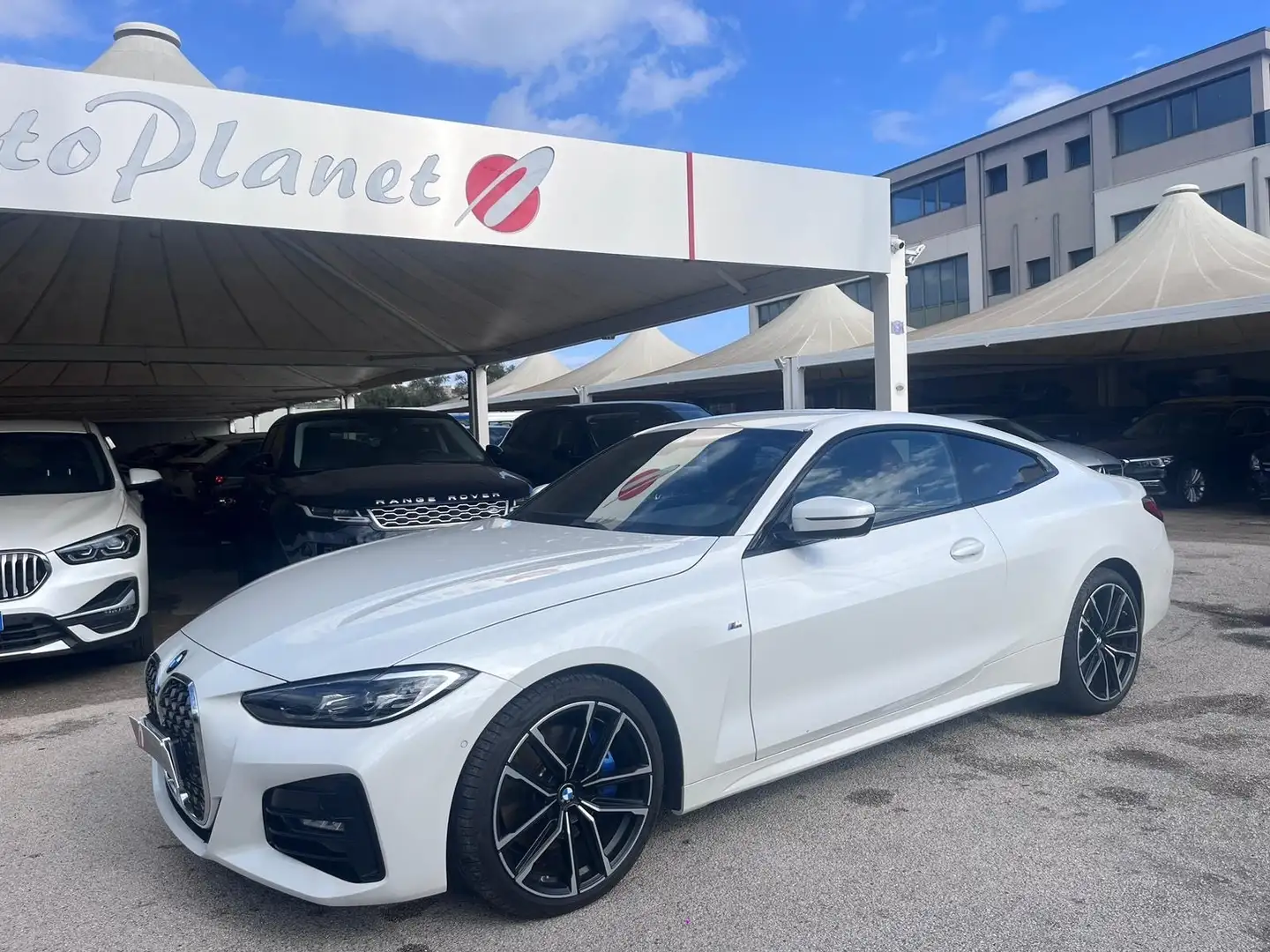 BMW 420 420d 48V Coupé Msport Bianco - 1