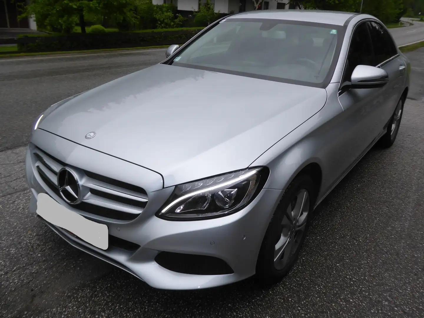 Mercedes-Benz C 180 C 180 d Avantgarde Aut. LED Navi Silber - 1
