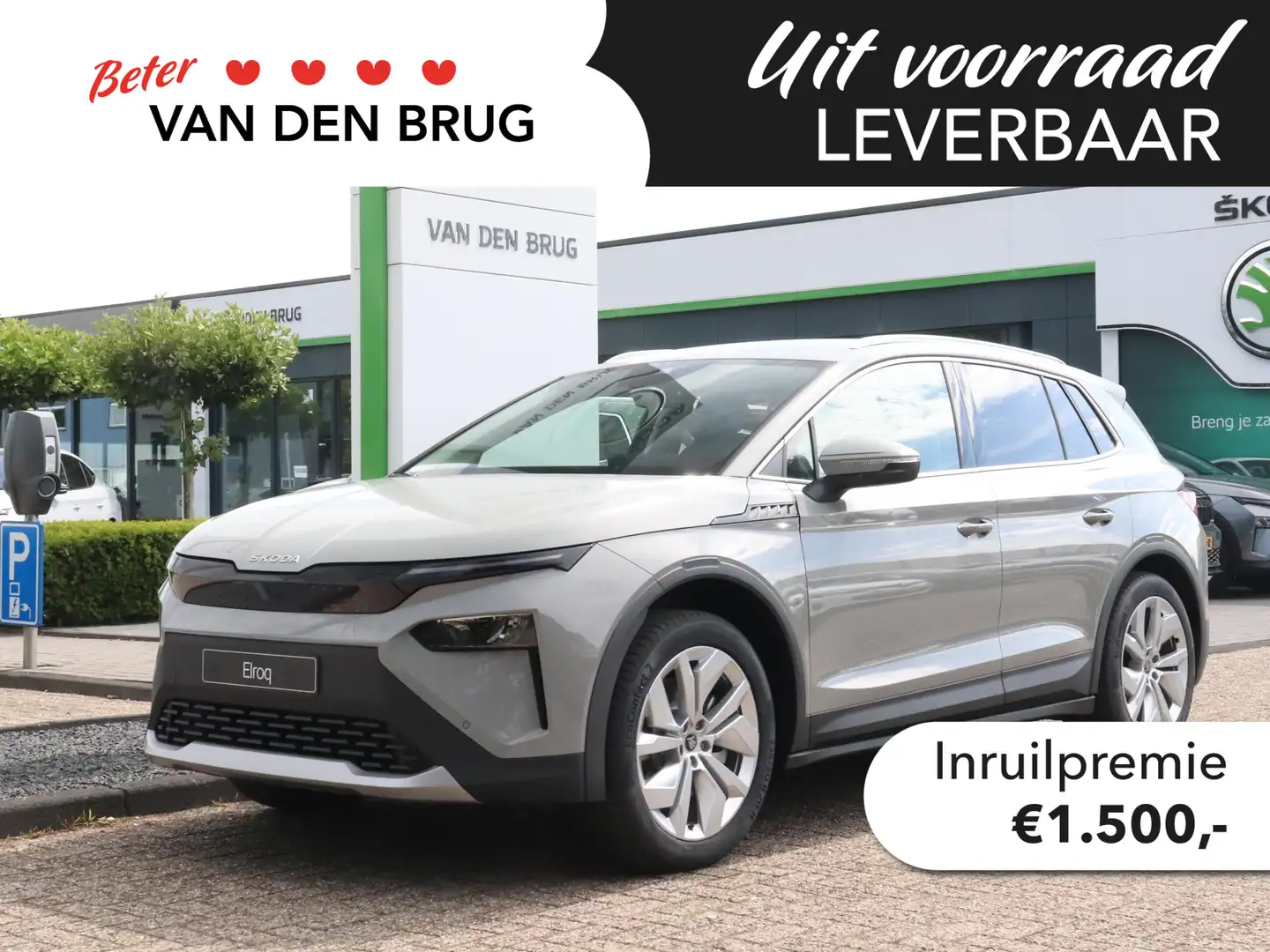 Skoda Elroq 85 Business Edition - Tour | Camera | Stoelverwarm Grijs - 1