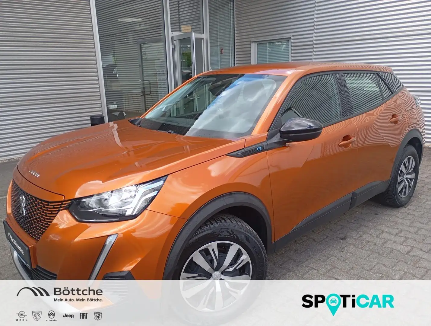 Peugeot 2008 e- Active AT/DAB/Shz/180°Kamera/Klimaauto/Assisten Orange - 1
