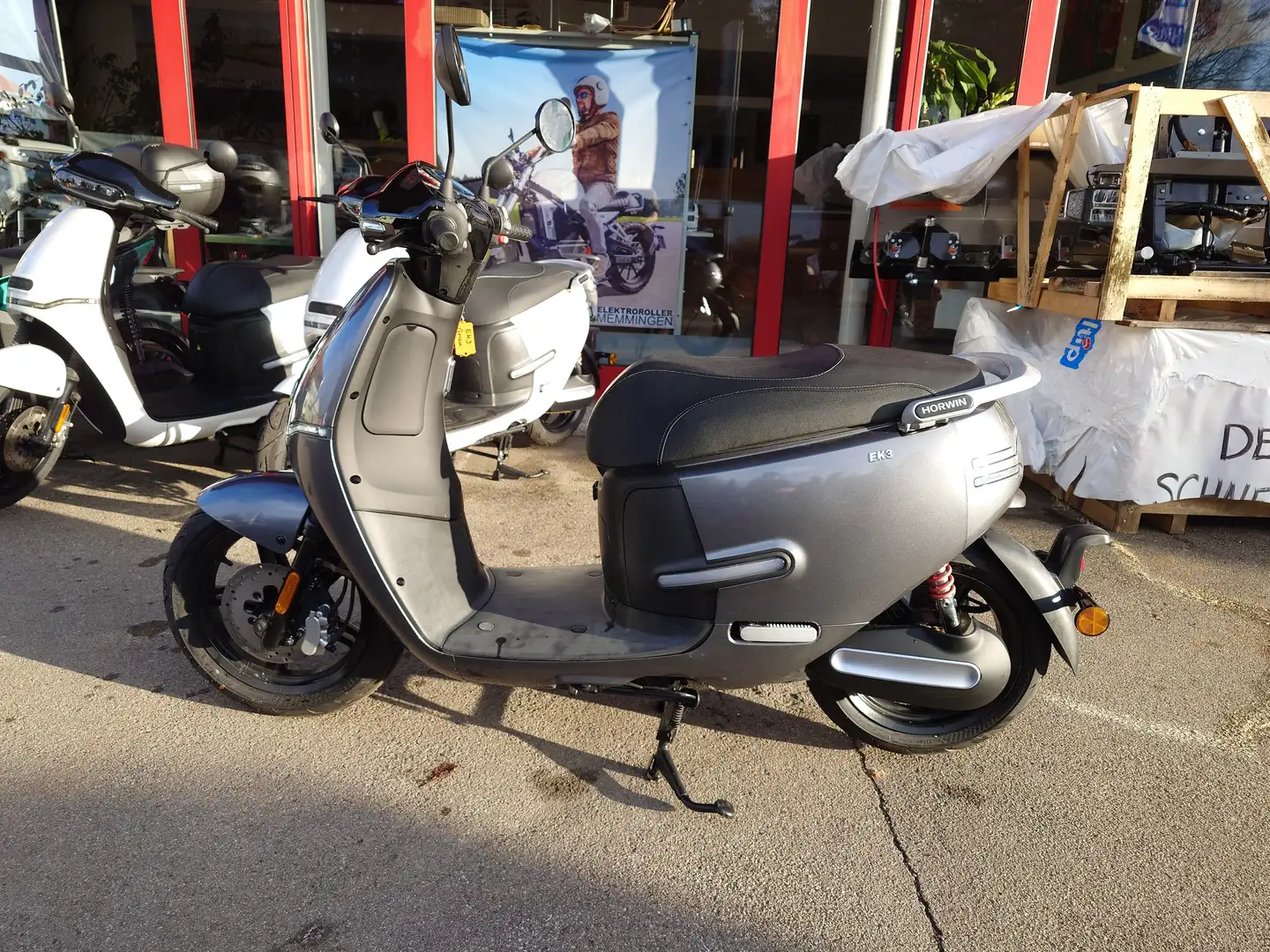 Horwin EK3 EK3 in Grau Metallic mit 2 Akkus - ABVERKAUF - Grau - 1