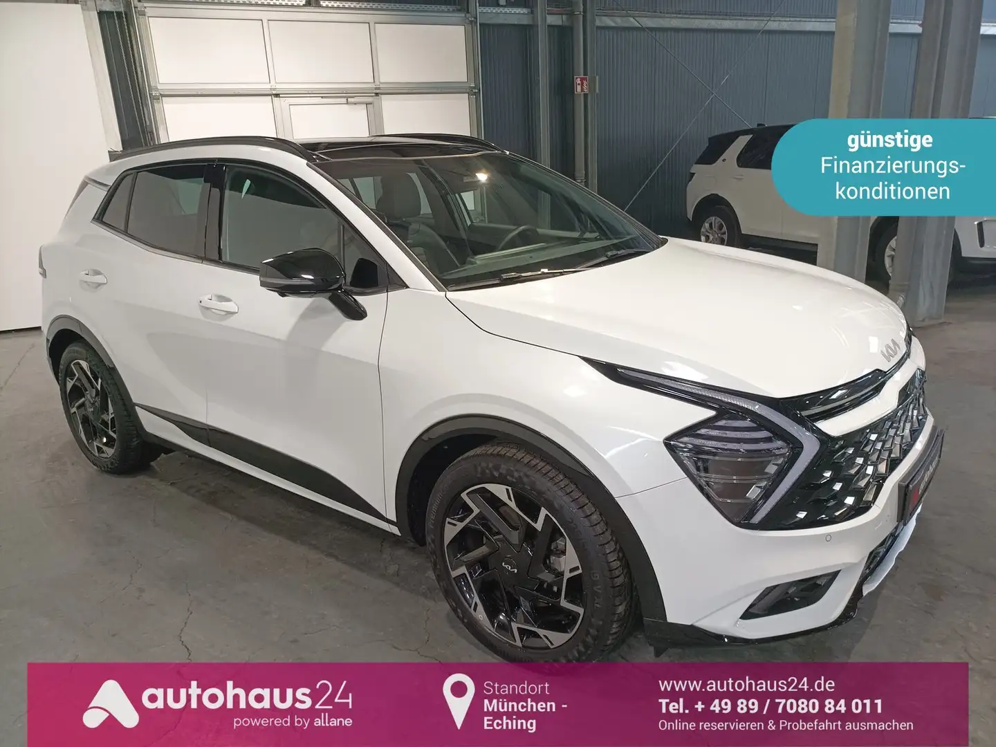 Kia Sportage 1.6 T-GDI 4WD GT-Line|LED|Navi|360° White - 1
