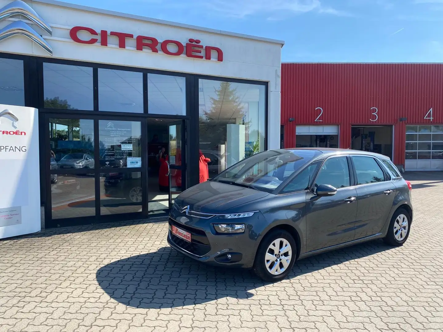 Citroen C4 Picasso PureTech 130 Stop Gris - 1