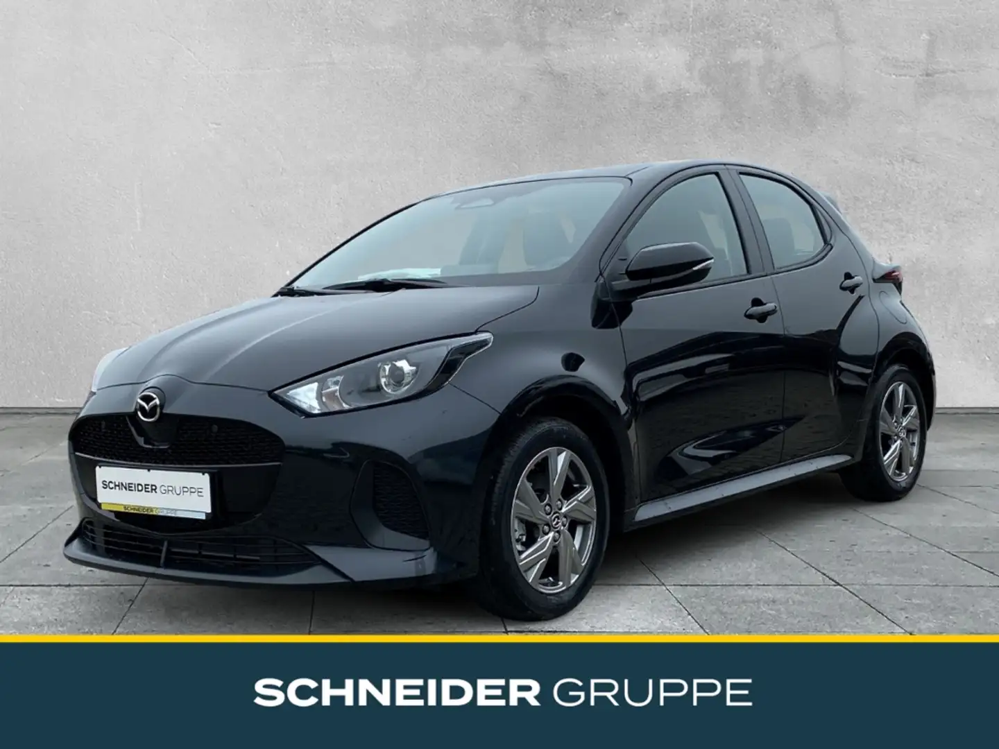 Mazda 2 HYBRID 2024 EXCLUSIVE-LINE VVT-i 116PS KAMERA Schwarz - 1