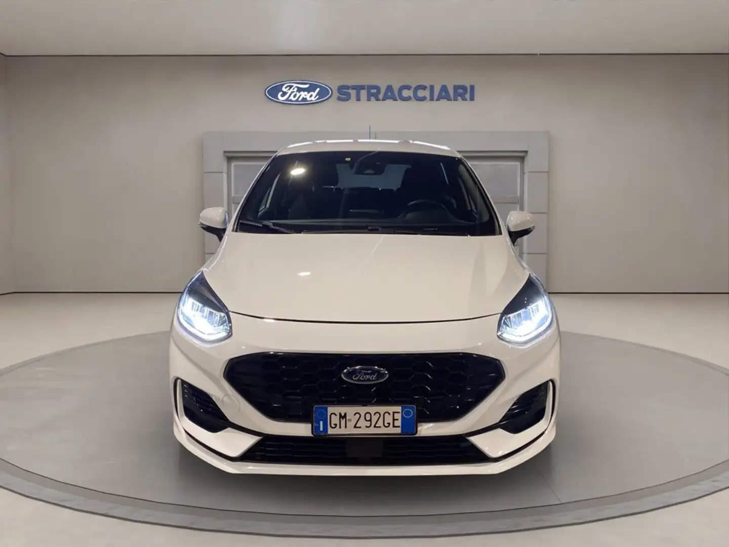 Ford Fiesta 5p 1.0 ecoboost h ST-Line X 125cv powershift Blanc - 2