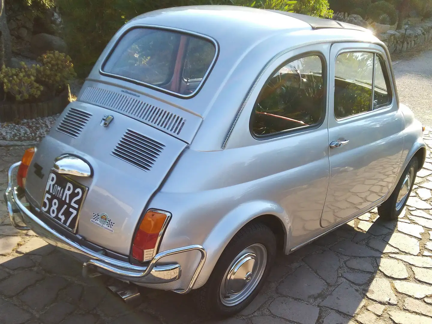 Fiat Cinquecento L 1971 Srebrny - 2