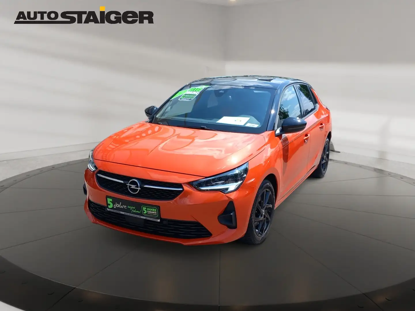 Opel Corsa F 1.2 Turbo GS Line Klima, PDC, SHZ, LED, Orange - 2