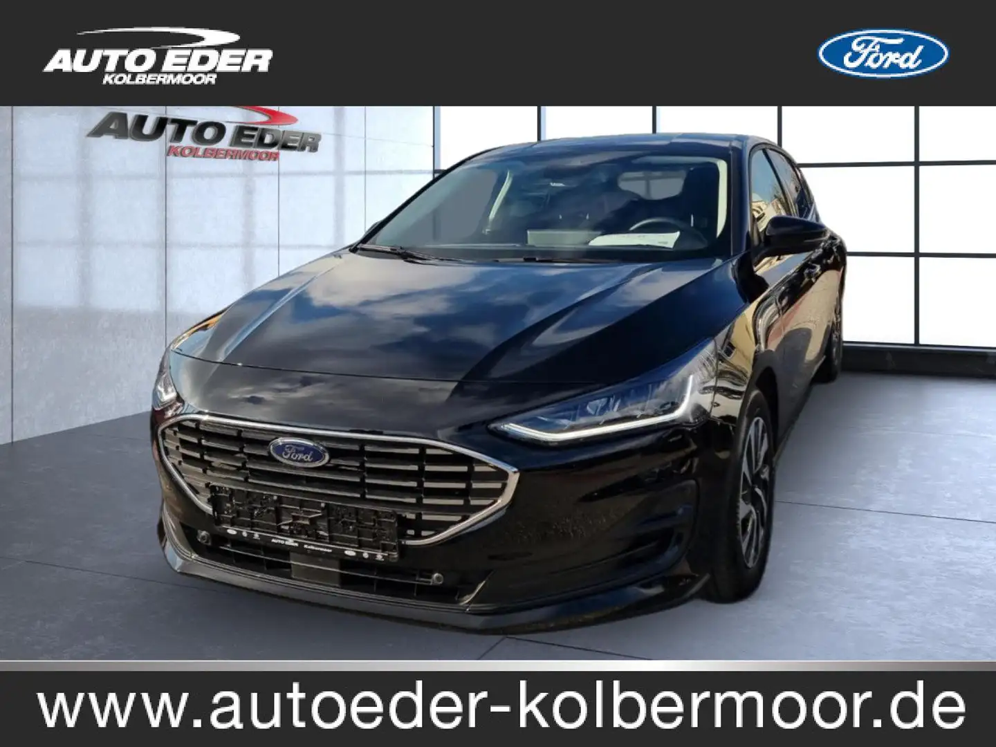 Ford Focus Titanium Bluetooth Navi LED Klima Schwarz - 1