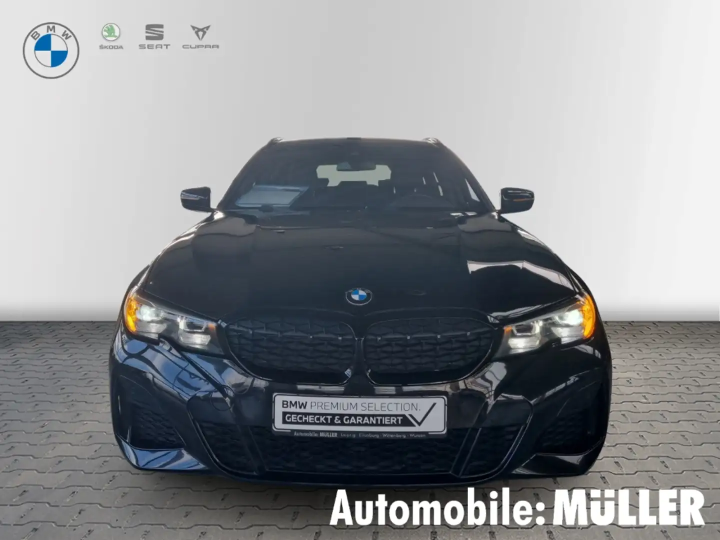 BMW 340 xDrive Tour.+AHK +LED+Navi+DAB+LIVE COCKPIT PROF. Schwarz - 2