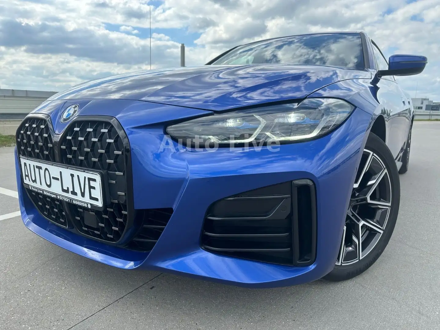 BMW 420 420 GC*SAG*M PAKET*LASER*NAVI*LEDER*KAMERA*VOL!! Blau - 1