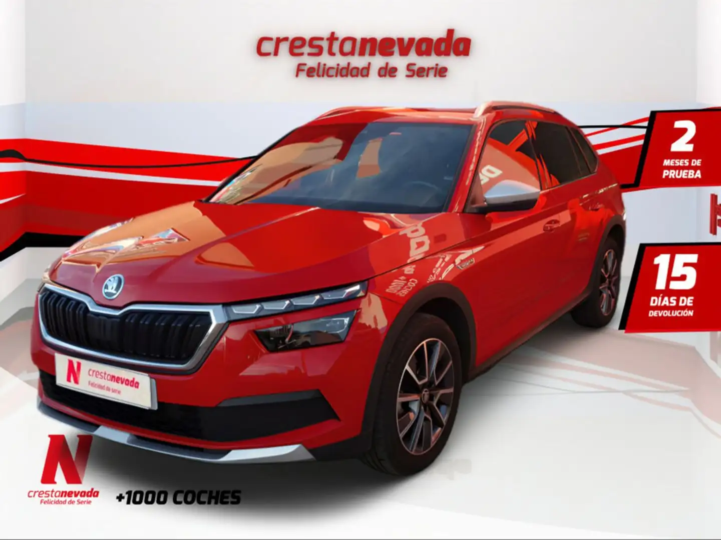 Skoda Kamiq 1.0 TSI Scout 81kW Rouge - 1