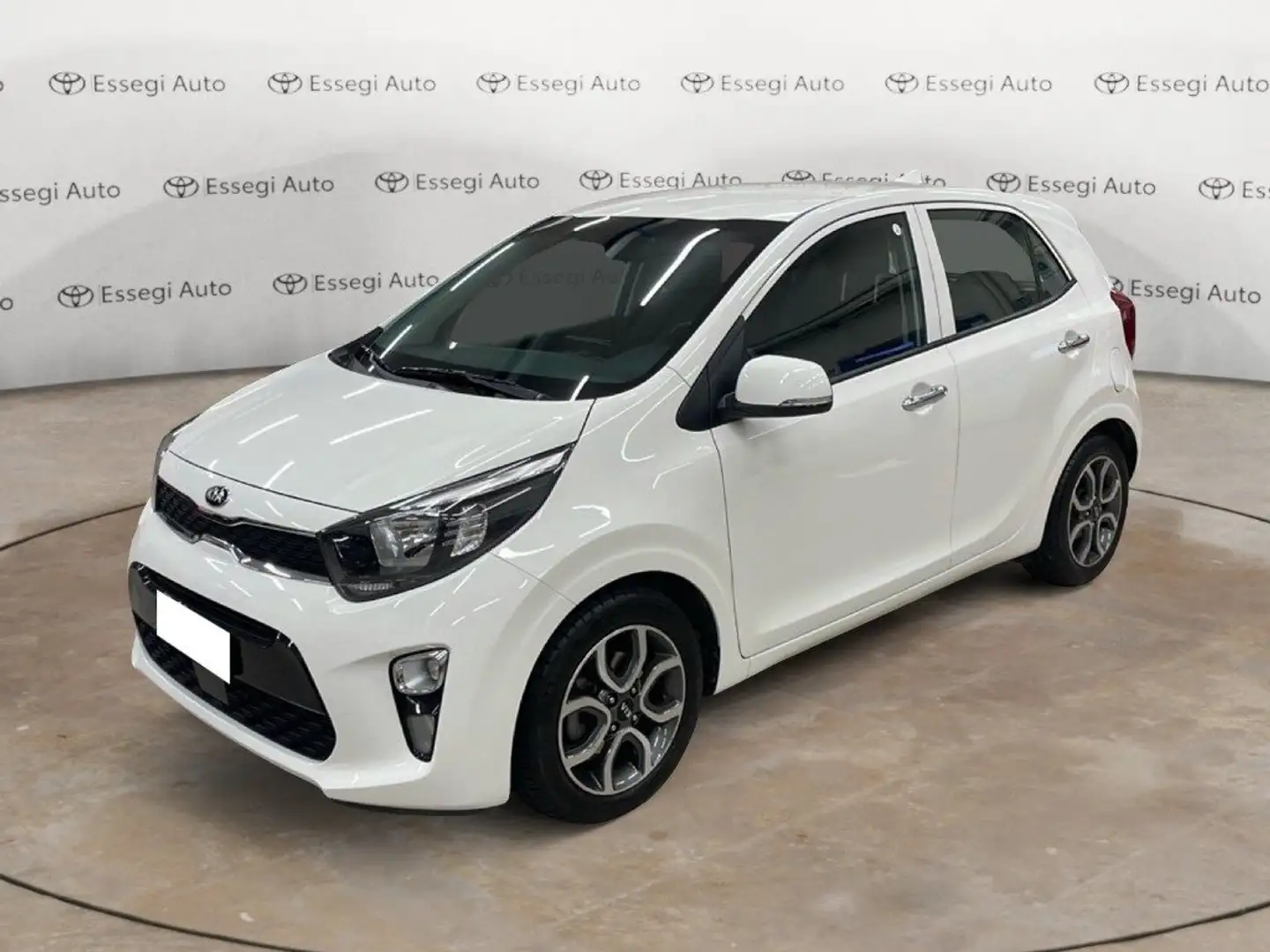 Kia Picanto 1.0 12V 5 porte City Weiß - 1